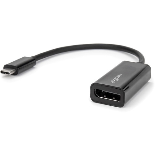 Rocstor Premium USB-C to DP Adapter 6" Adapter Converter - 6" (152.40 mm) DisplayPort/USB Video/Data Transfer Cable for Projector, - 1 (Y10C131-B1)