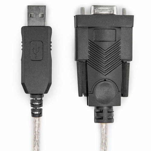 Rocstor 6ft 1 Port USB to Null Modem RS232 DB9 Serial DCE Adapter Cable with FTDI - 6 ft (1.83 m) Serial/USB Data Transfer Cable for - (Y10C700-B1)
