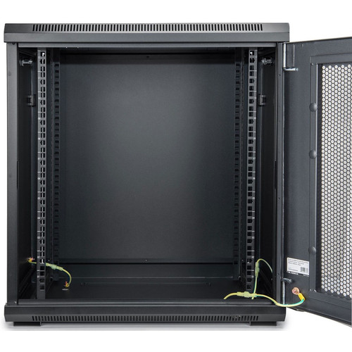 Rocstor SolidRack Wall Mount Rack Enclosure - For Server, LAN Switch, Patch Panel - 9U Rack Height x 19" (482.60 mm) Rack Width - Wall (Y10E005-B1)