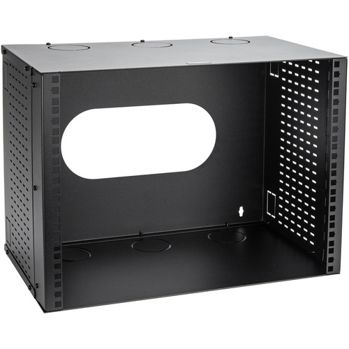 Rocstor SolidRack Wall-Mount Bracket for Shallow Rack-Mount Equipment - Solid Steel - 8U - For Switch, Patch Panel, Server, Network - (Fleet Network)
