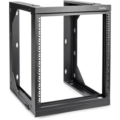 Rocstor SolidRack 12U Wall Mount Server Rack- Equipment Rack - 18 - 25.6 in. Depth - For LAN Switch, Patch Panel, Server, Network UPS, (Fleet Network)
