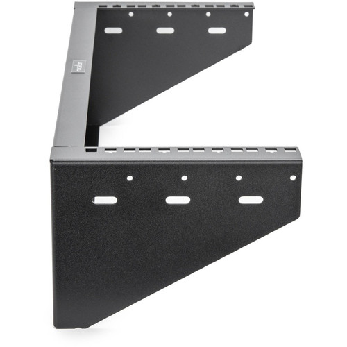 Rocstor 4U 19in Steel Vertical Wall Mount Equipment Rack Bracket - For Patch Panel, A/V Equipment, Network Equipment, Workstation, KVM (Y10E033-B1)