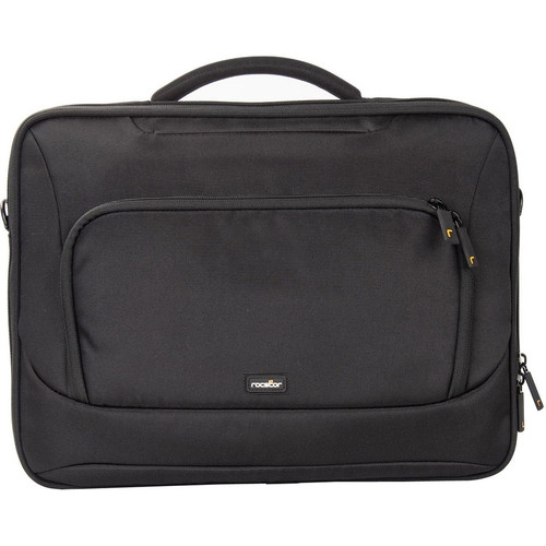 Rocstor Premium Universal Carrying Case (Briefcase) for 13" to 14" Apple, HP, Lenovo, Microsoft, Dell Notebook - Black  - Scratch RFID (Fleet Network)