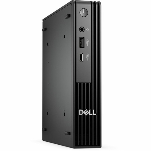 Dell Pro Micro QCM1255 Desktop Computer - AMD Ryzen 5 8500GE - 16 GB - 256 GB PCI Express NVMe 4.0 SSD - Micro PC - AMD Chip - Windows (Fleet Network)