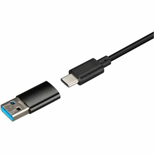 Targus&reg; Wired Numeric EcoSmart™ Keypad - Cable Connectivity - USB Type C, USB Type A Interface - 18 Key(s) - Windows, macOS, (AKP13GL)