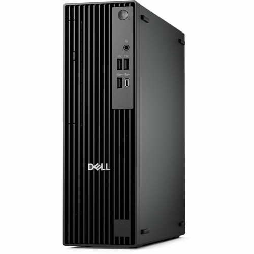 Dell Pro Slim QCS1255 Desktop Computer - AMD Ryzen 5 8500G - 16 GB - 512 GB PCI Express NVMe 4.0 SSD - Slim PC - Standard Black - AMD (RV955)