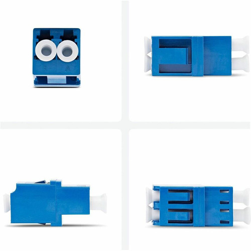 StarTech LC to LC Coupler, Single Mode LC Fiber Coupler, LC/UPC Duplex Adapter, Fiber Optic LC Coupler for Patch Panel - LC to LC Mode (LCLCSMCOUPLER)