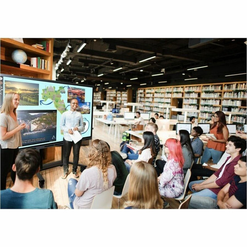 SMART Board T Pro series interactive displays - 75" - 75" (1905 mm) QLED - HyPr Touch Technology - Touchscreen - 16:9 Aspect Ratio - x (T075-P)