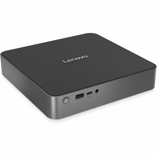Lenovo IdeaCentre Mini 01Q8X10 91B60000UT Desktop Computer - Qualcomm Snapdragon X Plus X1P-64-100 - 32 GB - 512 GB SSD - Tiny - Luna (Fleet Network)