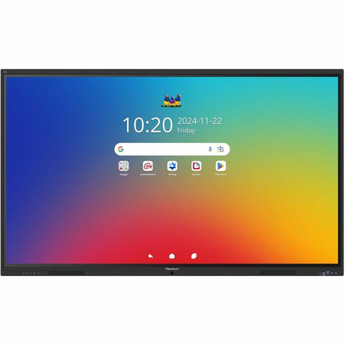 ViewSonic 75" ViewBoard 4K Interactive Flat Panel, 3840 x 2160 Resolution - 75" (1905 mm) LCD - Rockchip RK3576 - 128 GB - 3840 x 2160 (Fleet Network)