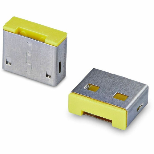 StarTech USB-A Port Blocker Replacement Plugs, 25-Pack Spare Locking Inserts for USB-A-PORT-BLOCKER, Reusable USB-A Dust Covers - or a (25P-USB-A-BLOCKER)