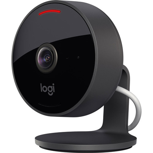 Logitech Indoor HD Network Camera - Graphite - 15 ft (4.57 m) Infrared Night Vision - Table Mount, Shelf Mount, Wall Mount, Ceiling - (Fleet Network)