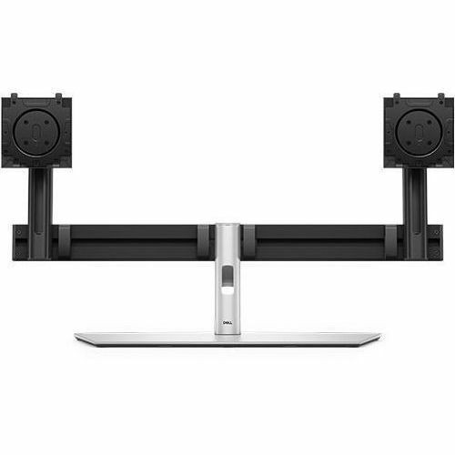 Dell Pro Dual Monitor Stand - 19" to 27" Screen Support - 26.39 lb (11970 g) Load Capacity - 16.85" (427.99 mm) Height x 30.51" mm) - (Fleet Network)