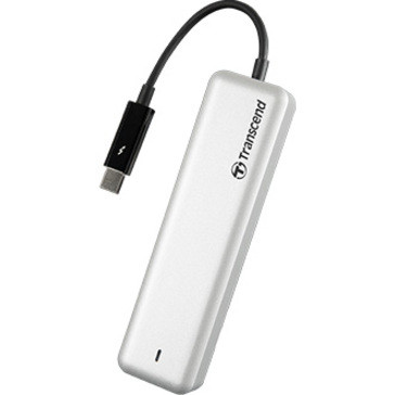 Transcend JetDrive 855 JDM855 480 GB Solid State Drive - External - PCI Express (PCI Express 3.0 x4) - Thunderbolt - 1600 MB/s Maximum (TS480GJDM855)