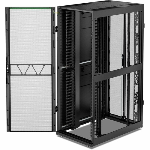 APC NetShelter SX Networking Enclosure, 42U, 1991H x 750W x 1200D mm, w/ Sides, Black - For Server, Data Center - 42U Rack Height x x (AR3340B2)