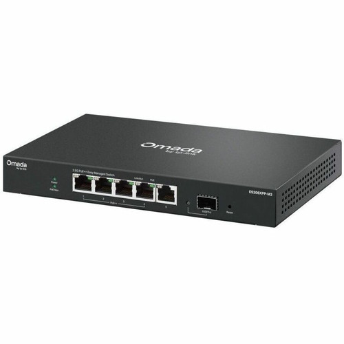 Omada ES206XPP-M2 Ethernet Switch - 5 Ports - Manageable - 2.5 Gigabit Ethernet, 10 Gigabit Ethernet - 2.5GBase-T, 10GBase-X - 2 Layer (ES206XPP-M2)
