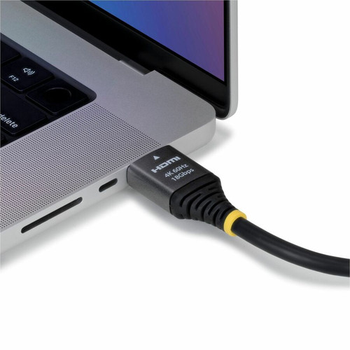 StarTech 12ft (3.6m) Premium Certified High Speed HDMI Cable, 4K 60Hz/1440p 144Hz, High-Flex HDMI 2.0 Cable with HDR10/ARC, 18Gbps - (HDMMV12F)