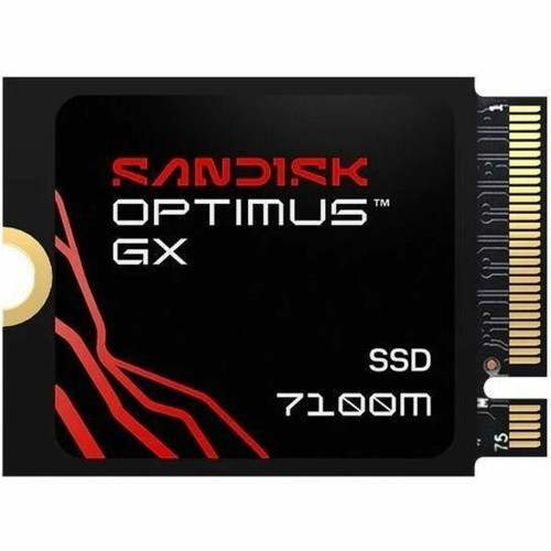 SanDisk Optimus GX 7100M SDSP71200TAT-000E0 2 TB Solid State Drive - M.2 2230 Internal - PCI Express NVMe (PCI Express NVMe 4.0 x4) - (SDSP71200TAT-000E0)