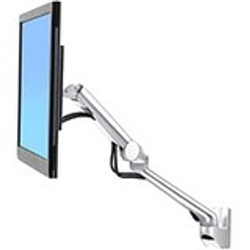 Ergotron Mounting Arm for Monitor - Polished Aluminum - 1 Display(s) Supported24" Screen Support - 3.63 kg Load Capacity (Fleet Network)