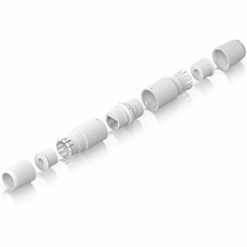 Ubiquiti RJ45 Inline Coupler Outdoor, 2-Pack - 1 x RJ-45 Network - Female - 1 x RJ-45 Network - Female - 2 Pack (UACCRJ45CouplerC6AOutdoor)