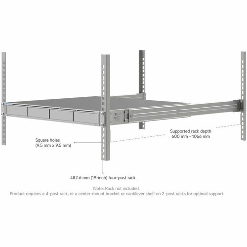 Ubiquiti UNAS-PRO-4 NAS Storage System - ARM Cortex A57 Quad-core (4 Core) 2 GHz - 4 x HDD Supported - 6 x SSD Supported - 4 TB SSD - (UNAS-Pro-4)