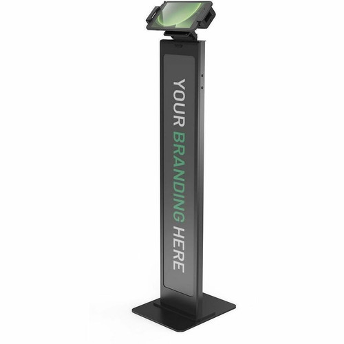 Compulocks Universal Tablet Cling Extreme, Brandable Floor Stand - Black - 3" (76.20 mm) Height x 13" (330.20 mm) Width - Floor Stand, (Fleet Network)
