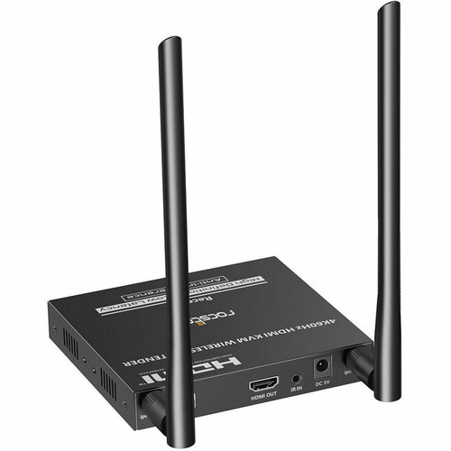 Rocstor TrueReach TR22 KVM Extender Receiver - 164.04 ft (50000 mm) Range - 4K UHD - 4096 x 2160 Maximum Video Resolution - 5 V DC (Y10G025-B1)