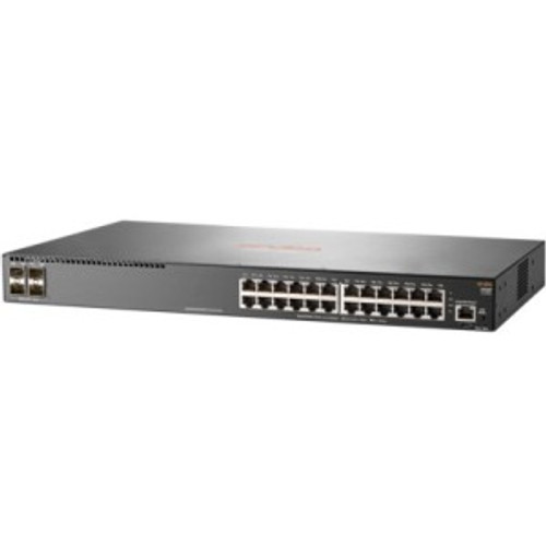HPE 2930F 24G 4SFP Switch - 24 Network, 4 Uplink - Manageable - Twisted Pair, Optical Fiber - Modular - 3 Layer Supported - 1U High - (Fleet Network)