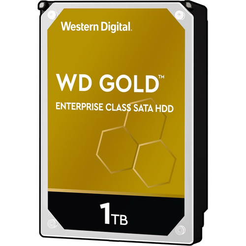 WD Gold WD1005FBYZ 1 TB Hard Drive - 3.5" Internal - SATA (SATA/600) - Server, Storage System Device Supported - 7200rpm - 128 MB - 5 (Fleet Network)