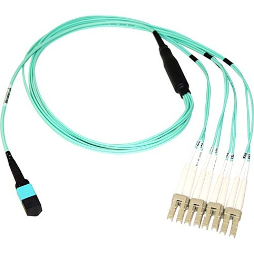 Axiom Fiber Optic Network Cable - 26.2 ft Fiber Optic Network Cable for Network Device - First End: 1 x MTP/MPO Female Network - End: (Fleet Network)