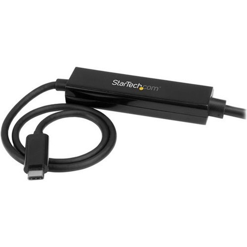 StarTechcom_2m__6_ft_USB-C_to_DVI_Cable_-_USB_31_Type_C_to_DVI_-_1920_x_1200_-_Black_-_Eliminate_clutter_by_connecting_your_USB_to_CDP2DVIMM2MB