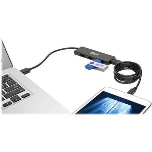 Tripp_Lite_U360-004-SLIM_4-Port_Ultra-Slim_Portable_USB_30_SuperSpeed_Hub_-_USB_-_External_-_4_USB_Ports_-_4_USB_30_Ports_-_PC_U360-004-SLIM