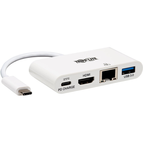 Tripp Lite U444-06N-H4GU-C Docking Station - for Notebook/Tablet PC/Desktop PC - 2 x USB Ports - 2 x USB 3.0 - Network (RJ-45) - HDMI (Fleet Network)