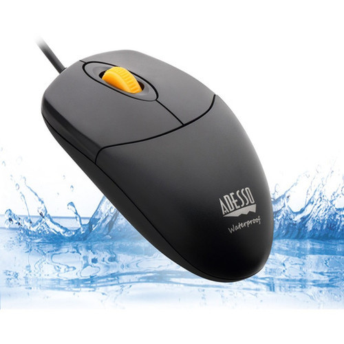 Adesso_iMouse_W3_-_Waterproof_Mouse_with_Magnetic_Scroll_Wheel_-_Optical_-_Cable_-_Black_Yellow_-_USB_-_1000_dpi_-_Scroll_Wheel_-_4_-_IMOUSE_W3