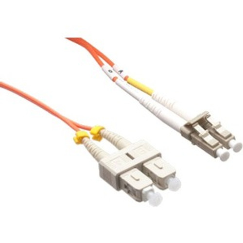 Axiom Fiber Optic Duplex Network Cable - 131.2 ft Fiber Optic Network Cable for Network Device - First End: 2 x LC Male Network - End: (Fleet Network)