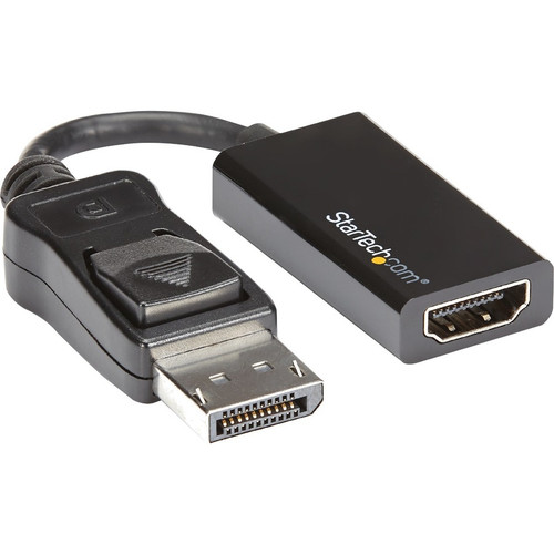 StarTech.com DisplayPort to HDMI Adapter - 4K 60Hz - Video Converter for Your DP Computer and HDMI TV or Computer Monitor (DP2HD4K60S) (Fleet Network)