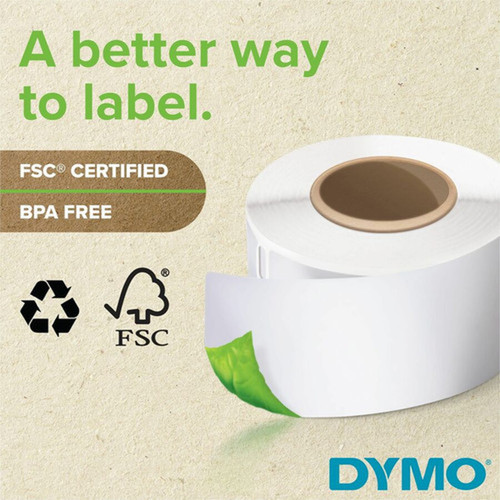 Dymo_LW_Multi-Purpose_Labels_12_x_1_-_12_Width_x_1_Length_-_Rectangle_-_Thermal_Transfer_-_White_-_Paper_-_1000__Roll_-_1_Roll_30333