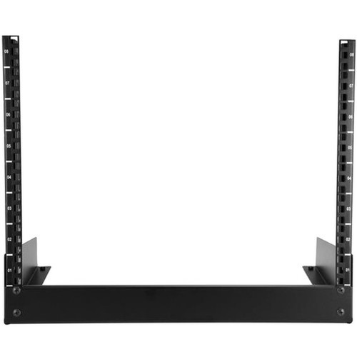 StarTechcom_8U_Open_Frame_Rack_-_Steel_-_2_Post_Free_Standing_Desktop_Server_Room_Rack_for_Computer__AV__Media__IT_Equipment_-_in_RK8OD