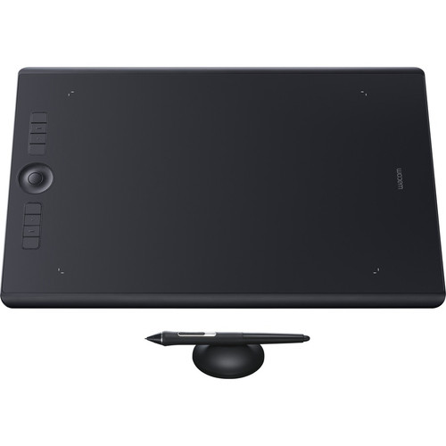 Wacom Intuos Pro Pen Tablet Large - Graphics Tablet - 12.24" (311 mm) x 8.50" (216 mm) - 5080 lpi - Touchscreen - Multi-touch Screen - (Fleet Network)