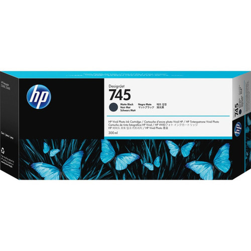 HP_745_F9K05A_Ink_Cartridge_-_Matte_Black_-_Inkjet_-_High_Yield_-_1_Each_F9K05A