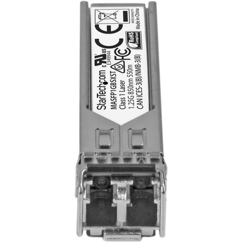 StarTechcom_Cisco_Meraki_MA-SFP-1GB-SX_Compatible_SFP_Module_-_1000BASE-SX_Fiber_Optical_SFP_Transceiver_-_Lifetime_Warranty_-_1_Gbps_MASFP1GBSXST