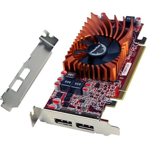 VisionTek Radeon HD 7750 Graphic Card - 2 GB GDDR5 - 128 bit Bus Width - Fan Cooler - 2 x DisplayPort - PC - 2 x Monitors Supported (Fleet Network)