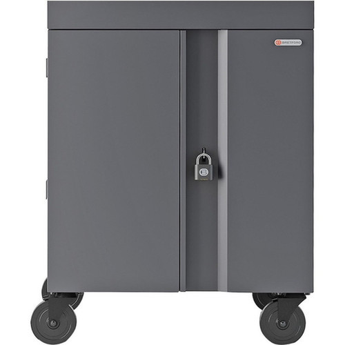 Bretford_CUBE_Cart_-_2_Shelf_-_4_Casters_-_Steel_-_30_Width_x_265_Depth_x_375_Height_-_Charcoal_-_For_32_Devices_TVC32PAC-CK