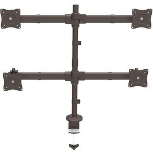 StarTechcom_Quad_Monitor_Mount_-_Articulating_-_Clamp_or_Grommet_Mount_-_Monitors_up_to_24_-_VESA_Mount_-_4_Monitor_Setup_-_4_Screen_ARMQUAD