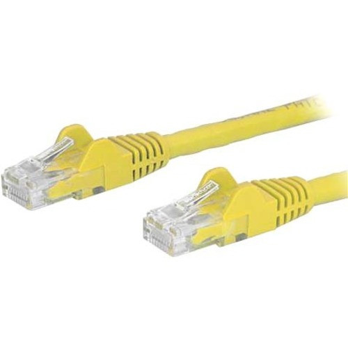 StarTech.com 14ft Yellow Cat6 Patch Cable with Snagless RJ45 Connectors - Cat6 Ethernet Cable - 14 ft Cat6 UTP Cable - 14 ft Category (Fleet Network)