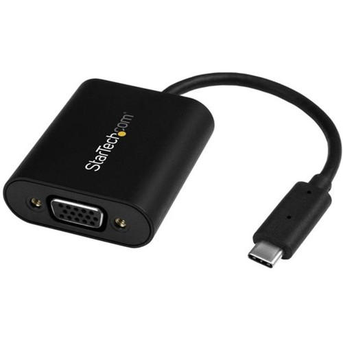 StarTech.com USB-C to HDMI Adapter - With Stay Awake - Presentation Mode - USB C Adapter - USB-C to VGA Projector Adapter - Use this a (Fleet Network)