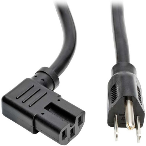 Tripp Lite P019-008-C15RA Standard Power Cord - For PDU, UPS - 125 V AC Voltage Rating - 15 A Current Rating - Black (Fleet Network)