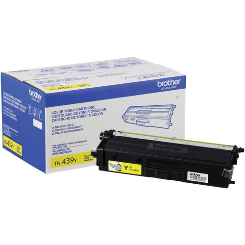 Brother TN439Y Toner Cartridge - Yellow - Laser - Ultra High Yield - 9000 Pages (Fleet Network)