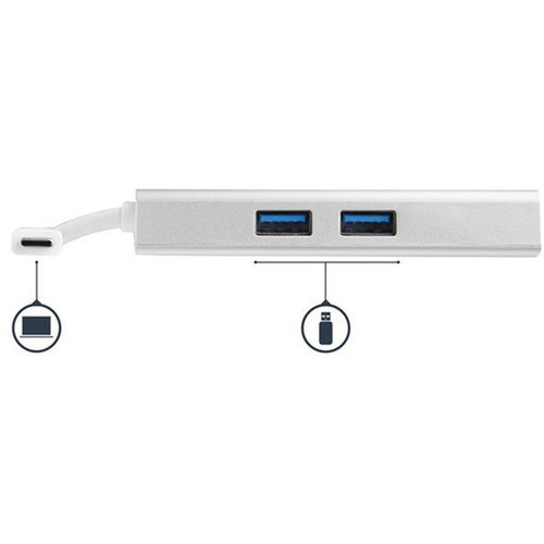 StarTechcom_USB_C_Multiport_Adapter_-_Aluminum_-_Power_Delivery_USB_PD_-_USB_C_to_Gigabit_Ethernet__4K_HDMI__USB_30_Hub_-_Power_DKT30CHPDW