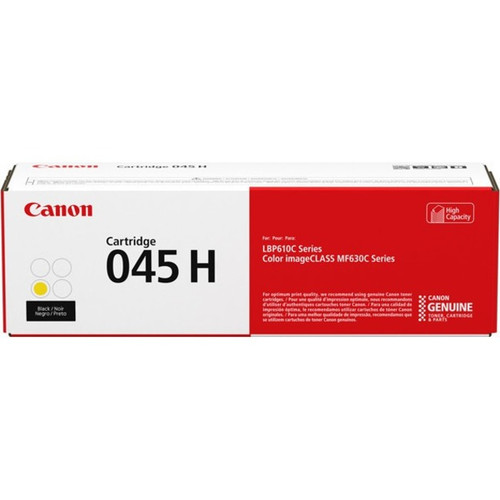 Canon 045 Toner Cartridge - Yellow - Laser - High Yield - 2200 Pages (Fleet Network)